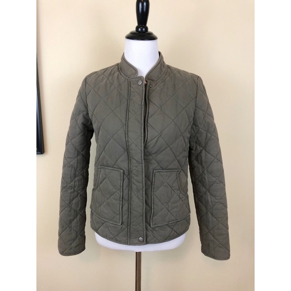 Joie Quilted Utility Jacket - Chore Coat - Hanako Fatigue Jacket Sz. Small - Picture 3 of 8